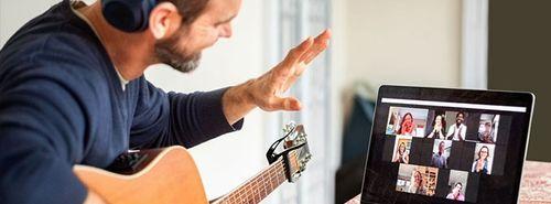 Real-time virtual jamming, rehearsal and performance could now be possible with JackTrip